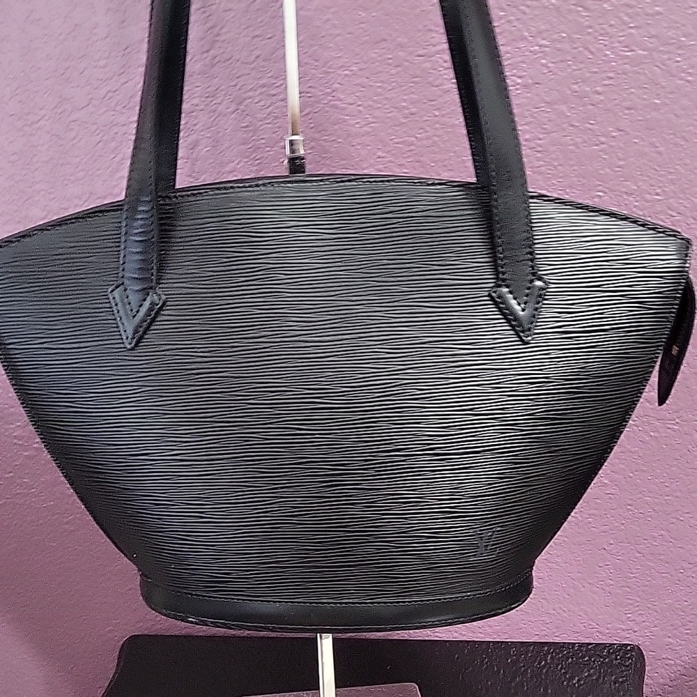 Louis Vuitton Black Epi St. Jacques PM